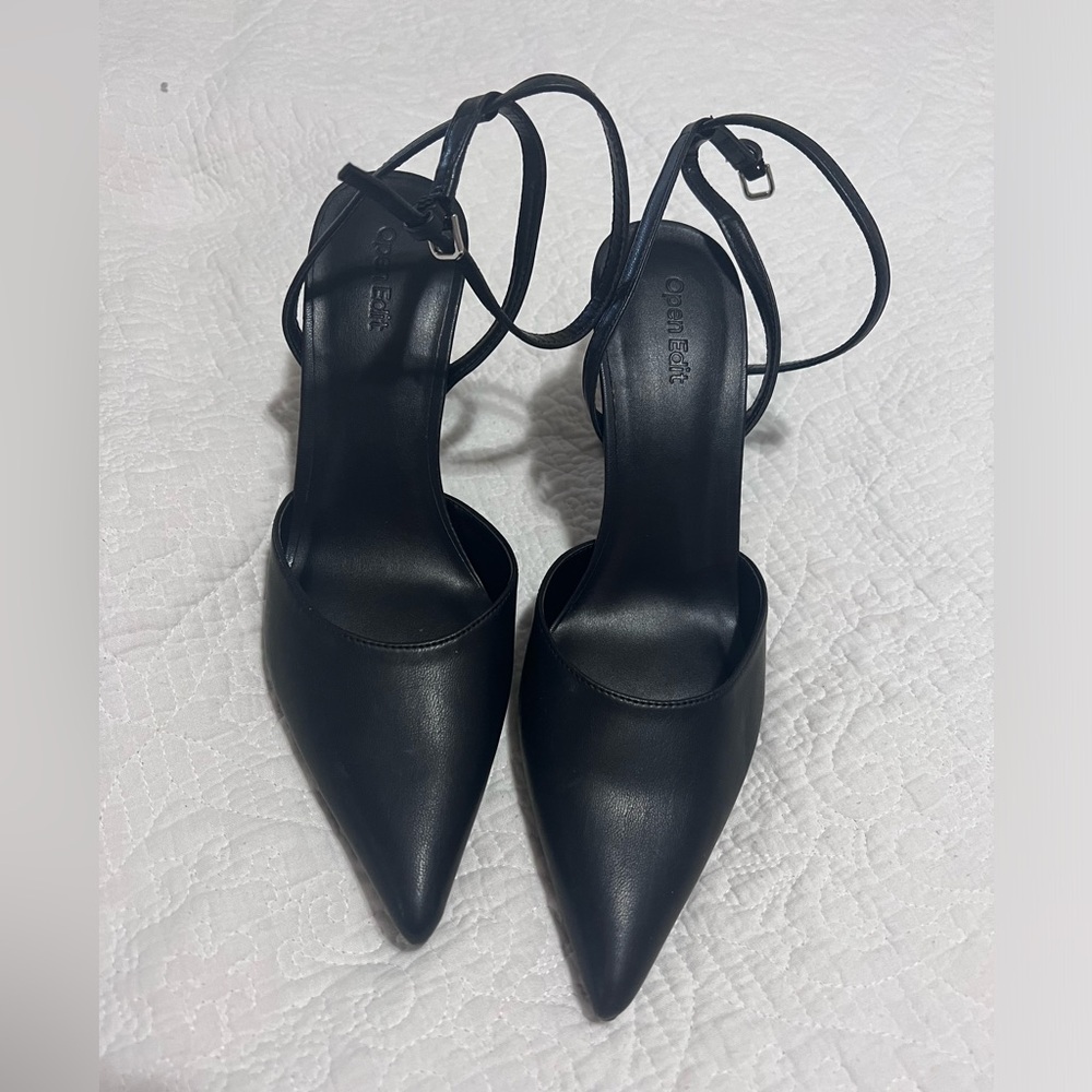 Open edit pointy heels 7.5
